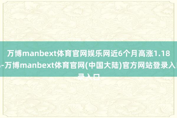 万博manbext体育官网娱乐网近6个月高涨1.18%-万博manbext体育官网(中国大陆)官方网站登录入口
