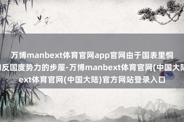 万博manbext体育官网app官网由于国表里恫吓国度主权的势力和反国度势力的步履-万博manbext体育官网(中国大陆)官方网站登录入口